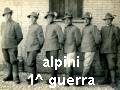 Alpini nella 1^ guerra mondiale
