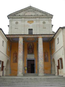 vista ravvicinata del santuario