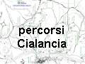 mappa percorso versante Cialance