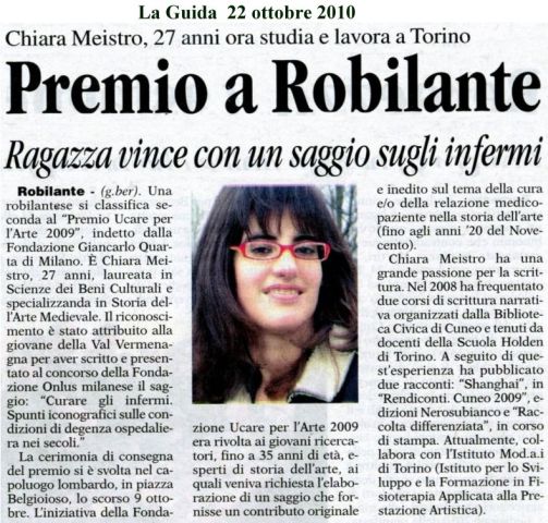 articolo apparso su La Guida