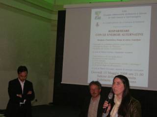 i relatori e la presidente del gruppo